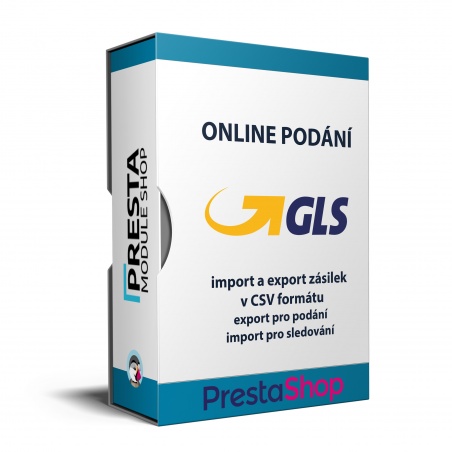 Online podání GLS (exp/imp CSV)