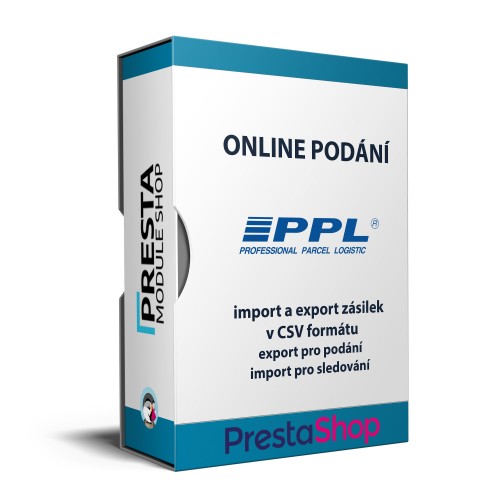 Online podání PPL (exp/imp CSV)